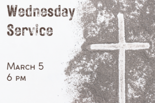 Ash Wednesday Service – First Congregational United Church Of Christ